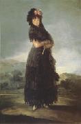 Portrait of Mariana Waldstein (mk05) Francisco de Goya